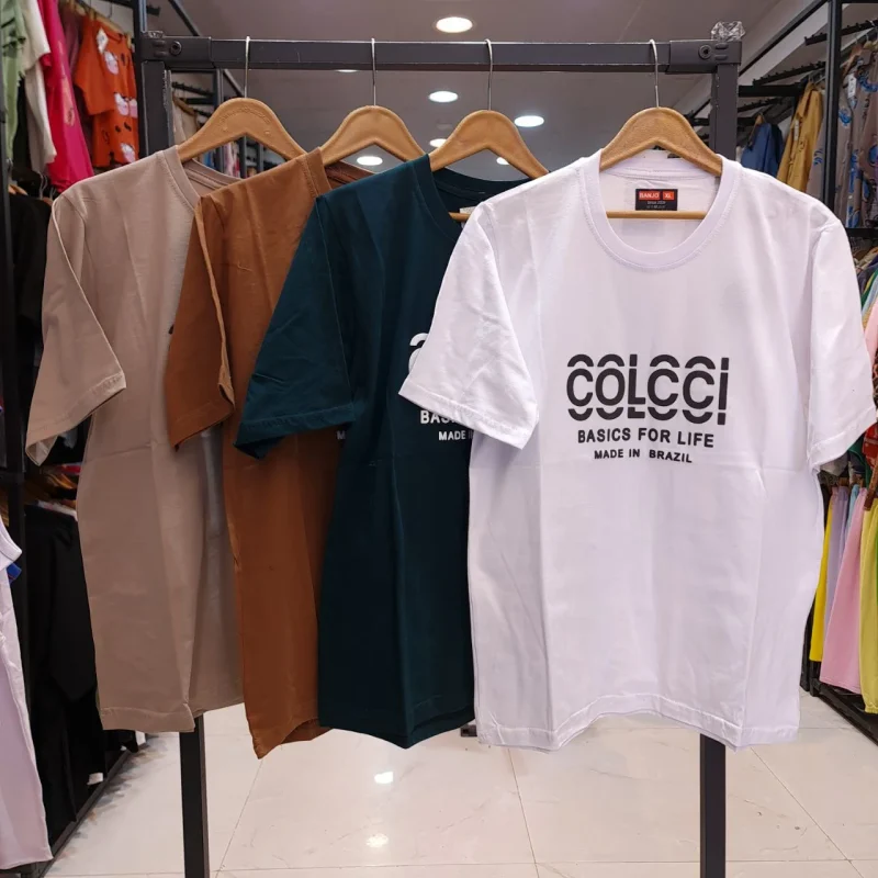 تیشرت مردانه چاپ پفکی