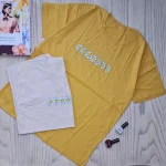 تیشرت بابونه قواره دار 2824