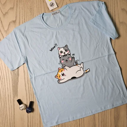 تیشرت گربه 2xl کوکتین1856