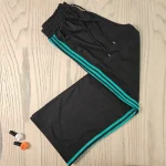 شلوار بگ نوار سبز 2836 - تصویر 3