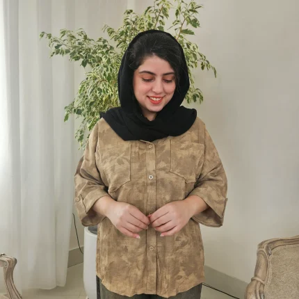 شومیز گازوئیلی ابروبادی2866