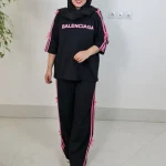 ست تیشرت شلوار بالنسیاگا3146 - تصویر 2
