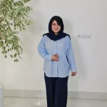 مانتو بلند راه راه2825