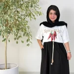 تیشرت باکسی فلفل ترندی3327 - تصویر 5