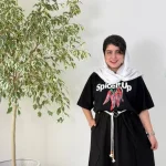 تیشرت باکسی فلفل ترندی3327 - تصویر 7