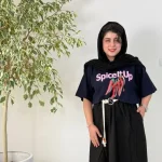 تیشرت باکسی فلفل ترندی3327 - تصویر 9