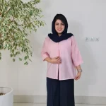 شومیز باکسی ایوا 3252 - تصویر 4