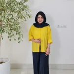 شومیز باکسی ایوا 3252 - تصویر 5