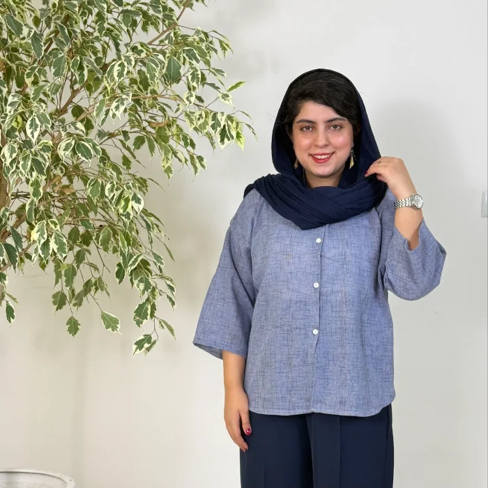 شومیز  کاغذی 3365 - تصویر 4