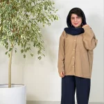 شومیز  تک جیب3358 - تصویر 5