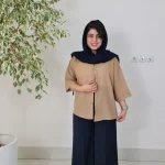 شومیز باکسی ریزشی3251 - تصویر 4