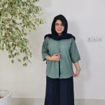 شومیز باکسی ریزشی3251