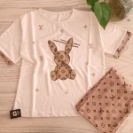 ست تیشرت شلوار گوچی 3068