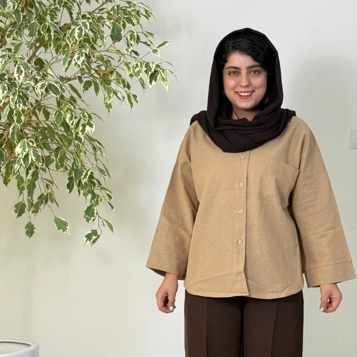 شومیز پاستیلی لنین3448 - تصویر 2