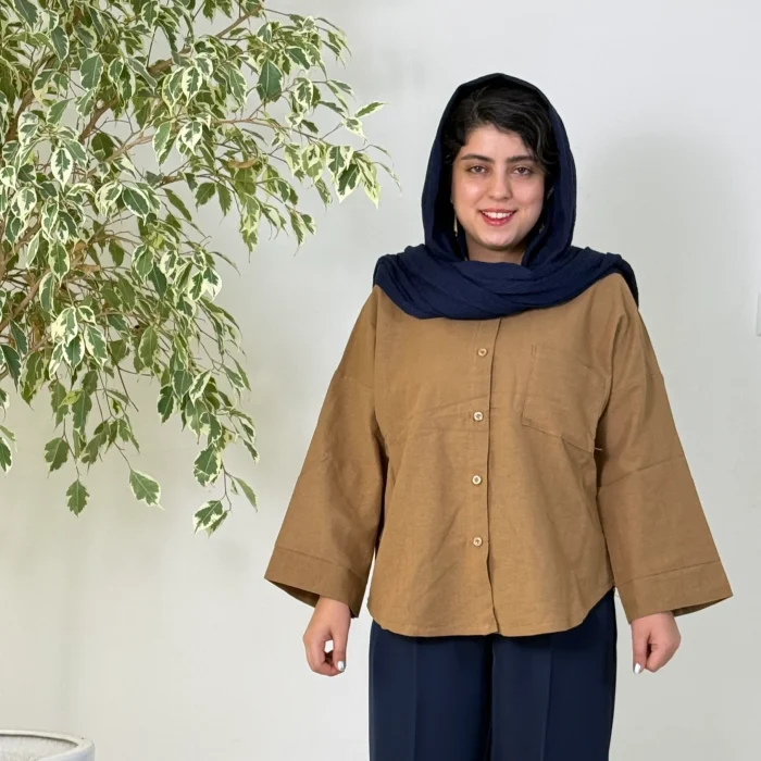 شومیز پاستیلی لنین3448 - تصویر 4