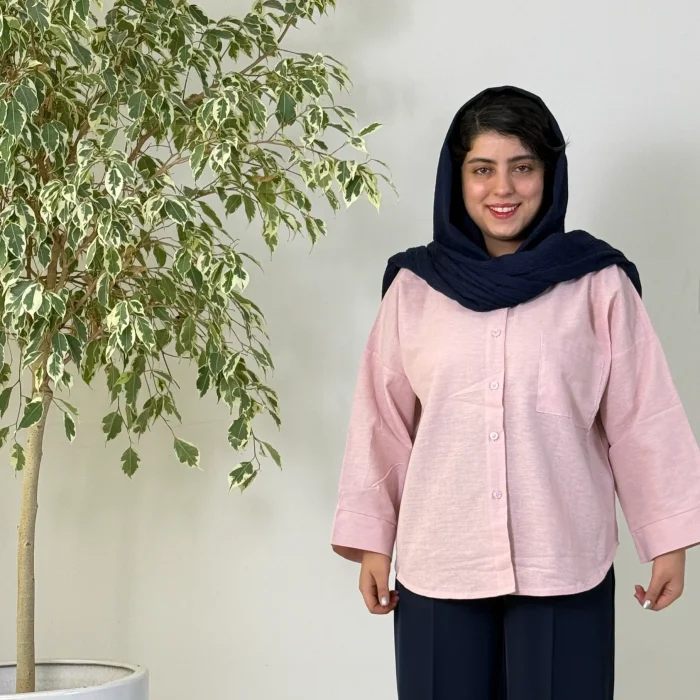 شومیز پاستیلی لنین3448 - تصویر 6