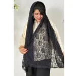 شال تور گل برجسته3387 - تصویر 2