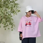 تیشرت باکسی موتور 3049 - تصویر 2