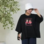 تیشرت باکسی موتور 3049 - تصویر 5