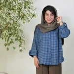 شومیز بیسکوییتی3507 - تصویر 5