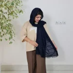 شال خطی لمه3381 - تصویر 2
