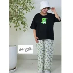 ست تیشرت شلوار پینترستی3311 - تصویر 5