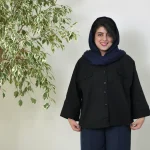 شومیز باکسی پانچ3448 - تصویر 3