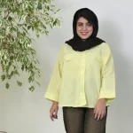 شومیز باکسی پانچ3448 - تصویر 8