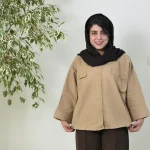 شومیز باکسی پانچ3448 - تصویر 9