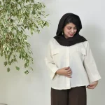 شومیز باکسی پانچ3448 - تصویر 10
