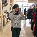 شومیز سوزن دوزی گل3530